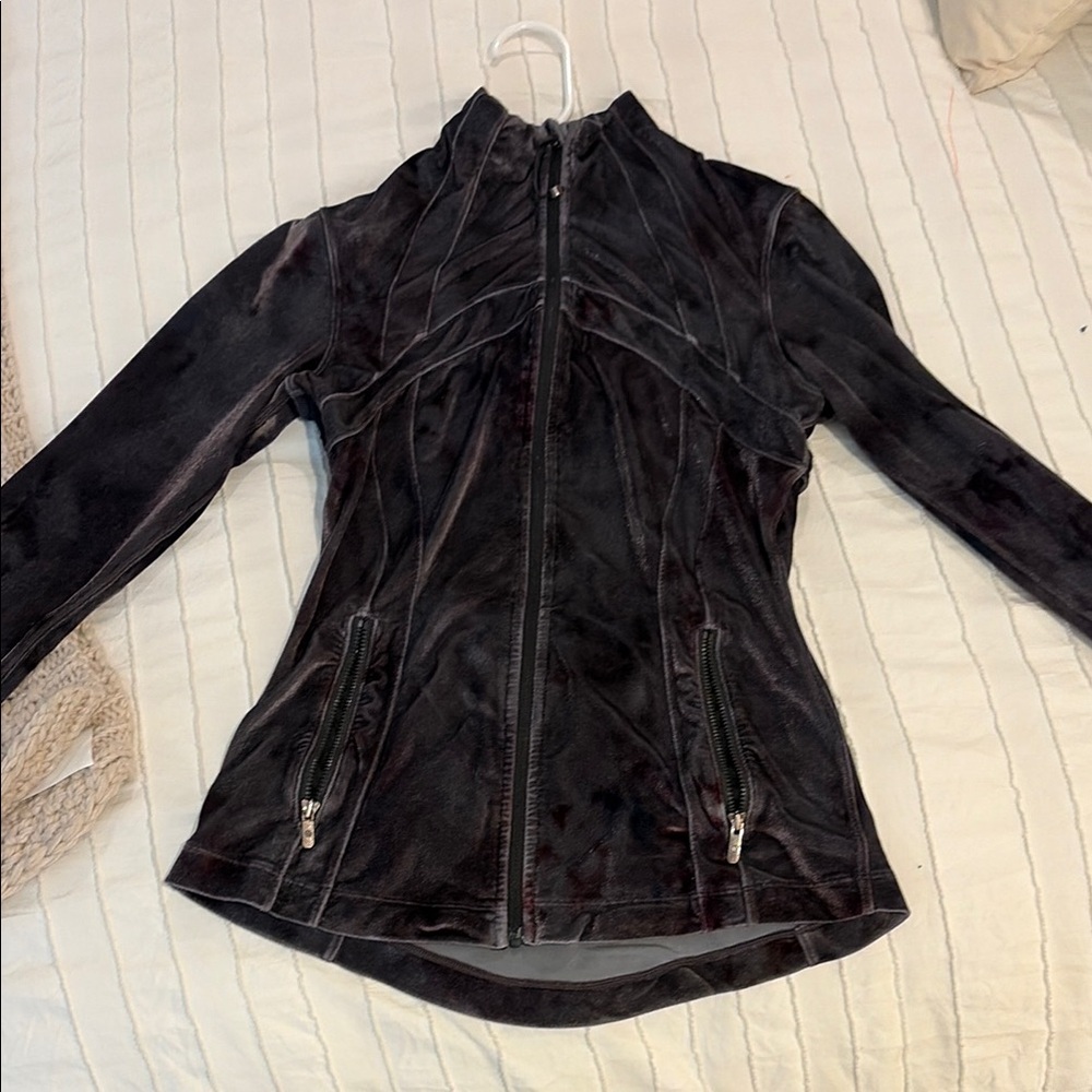 lululemon athletica Black Zip-Up Utility Jacket